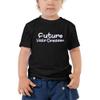 Future Hair Dresser T-Shirt Toddler Wear Black view 1