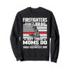 Firefighters Don't Brag - Proud Firefighter Mom Mother Gift Sweatshirt view 1