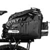 Rhinowalk Bike Bag Bike Trunk Bag Bike Pannier Bag 17L,(for Bicycle Cargo Rack Saddle Bag Shoulder Bag Laptop Pannier Rack Bicycle Bag Professional Cycling Accessories)-Black view 1