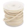 NovelBee 1/2 Inch X 200 Feet Double Braid Nylon Anchor Line with Stainless Steel Thimble and Plastic Chuck (White/God) view 4