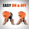 PGM Golf Club Covers, 4pcs Drivers Fairway Woods Hybrid Golf Head Covers with Number, Fit Oversized Right Handed Brands, Easy on Off, Washable (Gray 4pcs Set) view 2