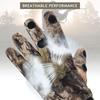 EAmber Camouflage Hunting Gloves Full Finger/Fingerless Adjustable Waterproof Windproof Gloves Pro Anti-Slip Paim Camo Glove Archery Accessories Hunting Outdoors view 3