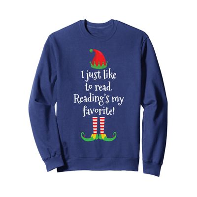 Christmas Library Squad Book Lover Funny Librarian Gifts Sweatshirt