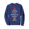 Christmas Library Squad Book Lover Funny Librarian Gifts Sweatshirt view 1