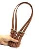 Focushop 2 Pcs PU Leather Purse Straps 0.6 Inch Wide Adjustable Purse Strap Replacement for Handbags, Shoulder Bags, Women Small Backpack Purses (Brown) view 3