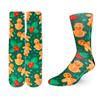 Benefeet Sox Mens Funny Novelty Chritmas Gingerman Socks Womens Crazy Fun Chritmas Themed Patterned Crew Tube Socks 3D Print Gingerman Design Dress Sock view 4