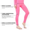 HEROBIKER Thermal Underwear Women Ultra-Soft Set Long Johns Top & Bottom Base Layer with Fleece Lined XXL,Pink view 3