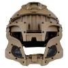 Simways Cosplay Airsoft Full Face Head Helmet Tactical Sorta-Kinda Mandalorian/Boba Fett/Galac-Tac Airsoft Helmet with Exchangable Lens(Tan) view 2