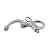NRC&XRC Pair of 3-3/4"(96mm)316 Stainless Steel Fixed Bail Snap Shackle for Bracelet, Sailboat view 4