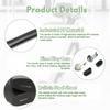 MroMax 1Pc Luggage Handle 8.27" x 0.94" (L x W) Plastic Pull Handle Grip Replacement 210mm x 24mm for Luggage Suitcase Box Black Tone view 4