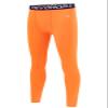 DEVOROPA Boys Leggings Quick Dry Youth Compression Pants Sports Tights Basketball Base Layers Orange S