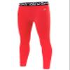 DEVOROPA Boys Leggings Quick Dry Youth Compression Pants Sports Tights Basketball Base Layer Red M view 1