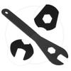 19mm Carbon Steel Hub Cone Spanner Headset Wrench Spindle Axle Bicycle Bike Repair Tool for Biking Cycling Mountain Bike view 4