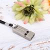 Emergency Whistle Double Tubes Outdoor Survival Whistle High Pitch with Lanyard for Hiking Camping Boating Fishing Sports Dog Training view 3