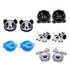 Esquirla 2 Pack Tennis Vibration Dampener Shock Absorbers Replacement for Racket and Strings - Lightweight & Practical - Black Panda view 2