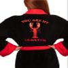 FRIENDS Women's You are My Lobster Fleece Dressing Gown view 3