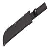 SZCO Supplies 16" Machete with Saw Back Blade  Tactical Hunting Knife with Rubberized Handle, Stainless Steel Blade, and Nylon Sheath  Military Style Camping and Outdoor Tool view 3