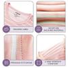 Rocky Thermal Underwear Kids Girls Thermal Underwear Set Long Johns kid Thermals Kid Base Layer kids thermals top bottom set, Pink Striped, X-Large, Standard-185 GSM, THERMALS SET view 3