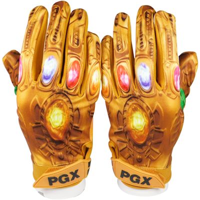 PGX Power Stones Football Receiver Gloves (Large)