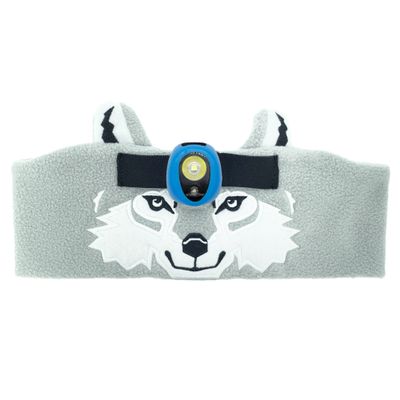 Big Discoveries WildLight Headband Headlamp - Fleece Headband with Bright LED Head Lamp for Kids | Fun Toy Headlight for Boys, Girls, or Adults | Headlamps for Camping, Hiking, Party, or Reading