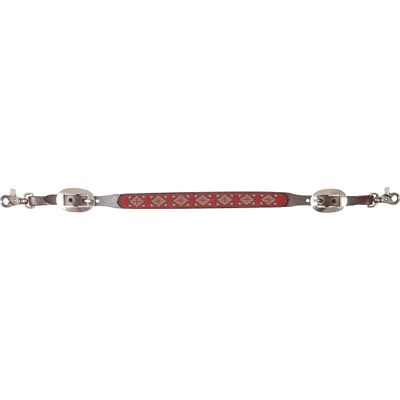 Cashel Beaded Wither Strap Turquoise