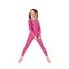 Rocky Thermal Underwear Kids Girls Thermal Underwear Set Long Johns kid Thermals Kid Base Layer kids thermals top bottom set, Thermal Set inner fleece, X-Small, Heart Design view 1