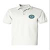 ALLNTRENDS Men's Polo T Shirt US Air National Guard Embroidered Military Shirt (L, White) view 1