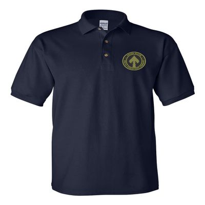 ALLNTRENDS Men's Polo T Shirt Special Operations Command Embroidered USSOCOM (3XL, Navy Blue)