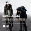 FEND One Foldable Bike Helmet  Patented Smart-Fold 50% Compact Design, Award-Winning Safety CPSC/EN1078 Certified, for Adults, Commuters, E-Bikes, Scooters view 4
