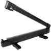 KUAT Switch Sturdy Universal Car Rooftop Crossbars Mounted Winter Sports Gear Clamshell Flip Down Quick Release Ski and Snowboarding Rack with Integrated Locks, Black, Switch 4-4 Skis view 4