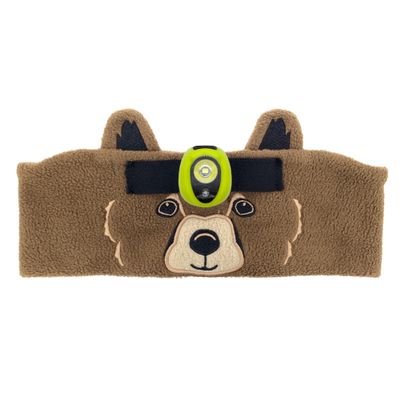Big Discoveries WildLight Headband Headlamp - Fleece Headband with Bright LED Head Lamp for Kids | Fun Toy Headlight for Boys, Girls, or Adults | Headlamps for Camping, Hiking, Party, or Reading