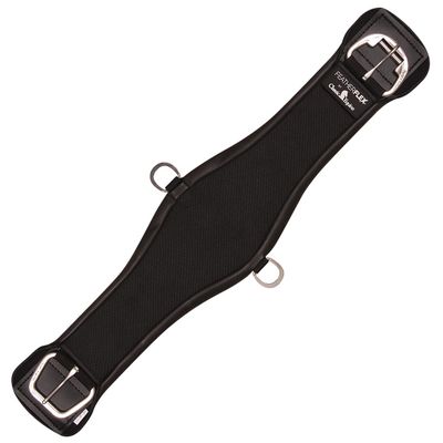 Classic Equine Featherflex Roper Cinch, Black, 26-inch
