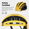 FEND One Foldable Bike Helmet  Patented Smart-Fold 50% Compact Design, Award-Winning Safety CPSC/EN1078 Certified, for Adults, Commuters, E-Bikes, Scooters view 3