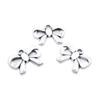 30 Pieces Antique Silver Plated Jewelry Charms GY04156 Bow Tie Bowtie view 1
