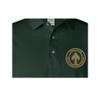 ALLNTRENDS Men's Polo T Shirt Special Operations Command Embroidered USSOCOM (M, Forest Green) view 2