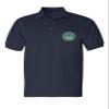 ALLNTRENDS Men's Polo T Shirt United States Strategic Command Embroidered Shirt (XL, Navy Blue)