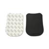 3pcs Archery Bow Grip Saddle Pad Cover Leather Self-Adhesive Bow Handle Protector Non-Slip for Tranditional Longbow Recurve Bow (Black) view 3