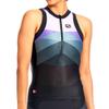 Giordana Women's FR-C Pro Tri Sleeveless Top, Purple/Black, XL view 1