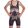 KO Sports Gear Unisex Wrestling Singlet for Adult Wrestlers - Wrestling Singlet for Men & Women - Bold Durable Uniform, Stretchy Breathable Material - Cobra Snake, Adult Small view 4