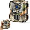 WOSPORTS Mini Trail Camera,24MP 1080P HD Game Camera Motion Activated with IR Night Vision Waterproof Video Deer Cam for Outdoor Wildlife Monitoring view 1