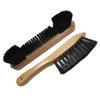 LIOOBO 2PCS Billiard Rail Brush Set Wooden Pool Table Brush Billiard Table Cleaner Cleanning Tool view 3