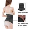 Postpartum Girdle C-Section Recovery Belt Back Support Belly Wrap Belly Band Shapewear (Black, M) view 3