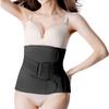 Postpartum Girdle C-Section Recovery Belt Back Support Belly Wrap Belly Band Shapewear (Black, M) view 4