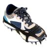shlutesoy 1 Pair 18-Teeth Winter Hiking Climbing Chain Cleats Snow Non-Slip Shoes Crampons Black M view 2