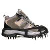 shlutesoy 1 Pair 18-Teeth Winter Hiking Climbing Chain Cleats Snow Non-Slip Shoes Crampons Black M view 3