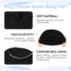 Zando Toddler Infant Baby Cotton Soft Cute Knit Kids Hat Beanies Cap Black Large (12-48 Months) Prime view 4