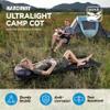 MARCHWAY Ultralight Folding Tent Camping Cot Bed, Portable Compact for Outdoor Travel, Base Camp, Hiking, Mountaineering, Lightweight Backpacking (Black) view 2