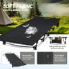 MARCHWAY Ultralight Folding Tent Camping Cot Bed, Portable Compact for Outdoor Travel, Base Camp, Hiking, Mountaineering, Lightweight Backpacking (Black) view 3
