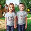 lepni.me Kids T-Shirt Game of Gnomes Christmas is Coming Cute Nordic Gnome (14-15 Years Red Multi Color) view 2