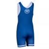 KO Sports Gear Unisex Wrestling Singlet for Adult Wrestlers - Wrestling Singlet for Men & Women - Bold Durable Uniform, Stretchy Breathable Material - Blue, Adult Large view 3